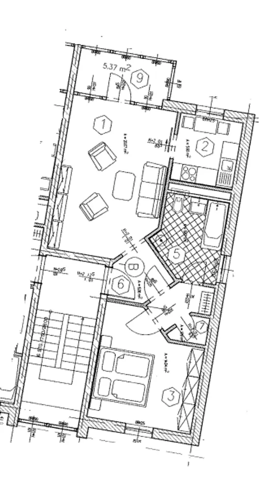 2 Zimmer Wohnung mit 55 m² in Nordhausen – Bild 2