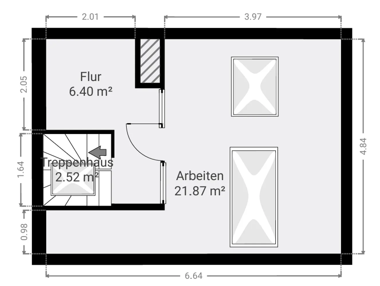 4 Zimmer Wohnung mit 86 m² in Frankfurt am Main – Bild 3