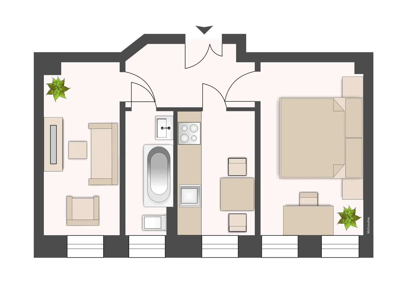 2 Zimmer Wohnung mit 48 m² in Leipzig – Bild 12