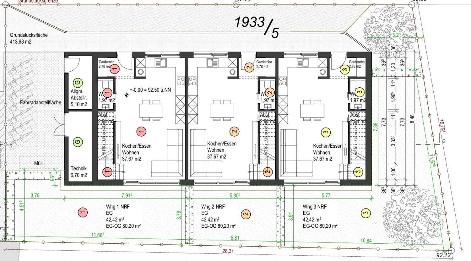 3 Zimmer Wohnung mit 90 m² in Frankfurt am Main – Bild 7