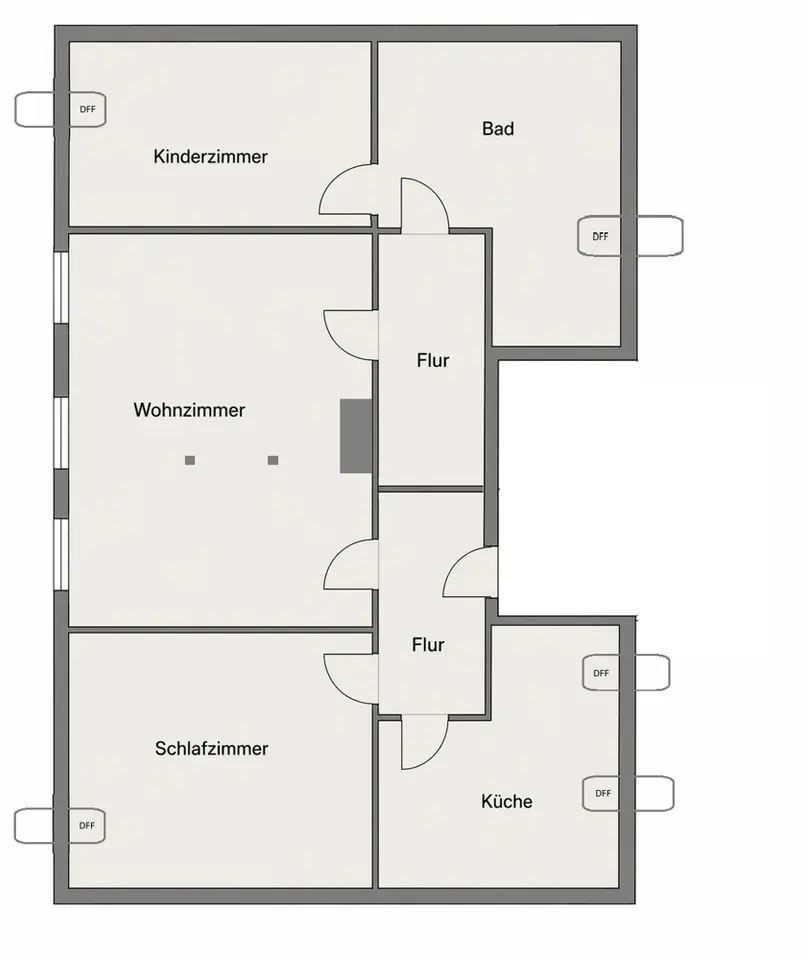 3 Zimmer Wohnung mit 68 m² in Wurzen – Bild 5