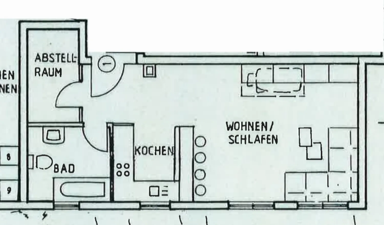 2 Zimmer Wohnung mit 42 m² in Karlsruhe – Bild 8