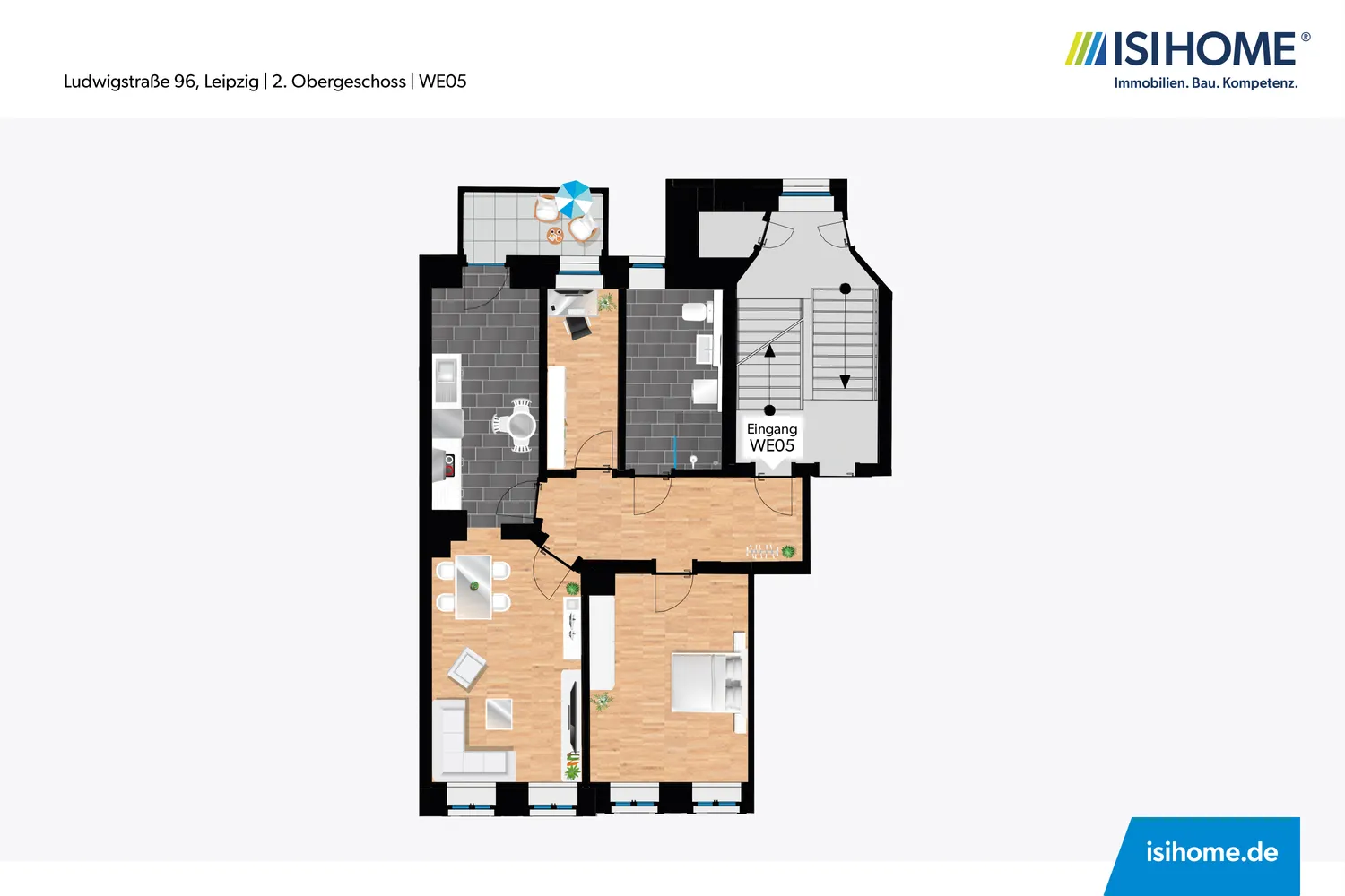 3 Zimmer Wohnung mit 72 m² in Leipzig – Bild 6