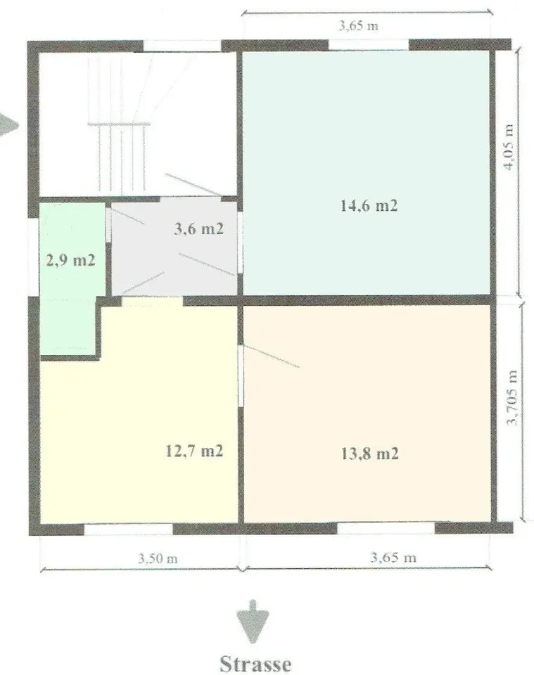 2 Zimmer Wohnung mit 48 m² in Altenburg – Bild 8