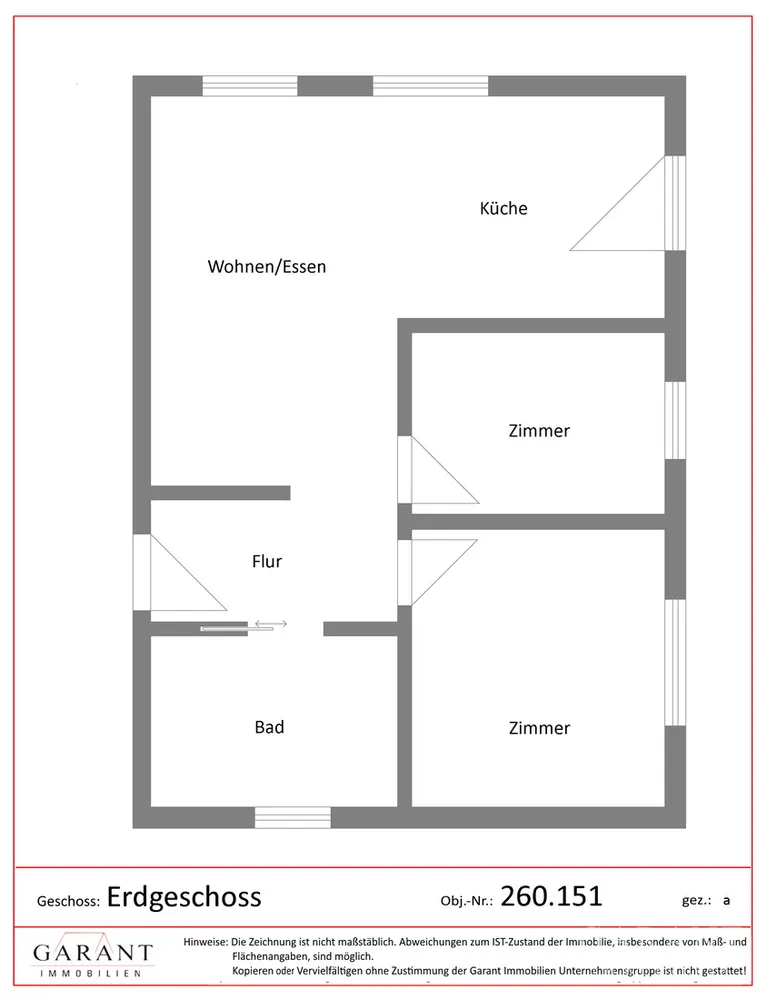 3 Zimmer Wohnung mit 62 m² in Regensburg – Bild 2
