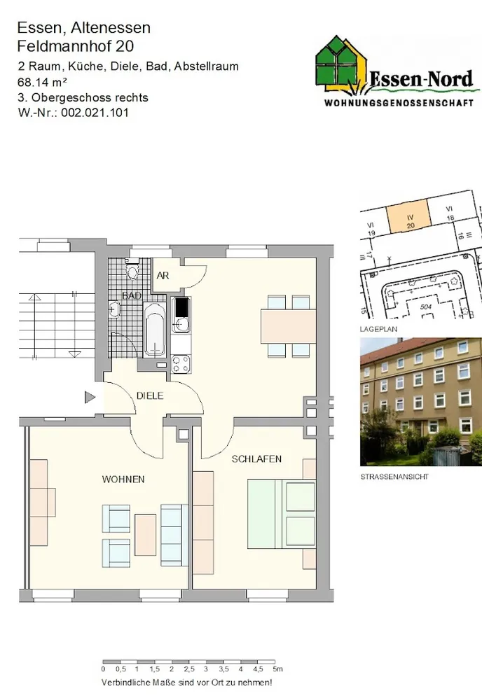 2 Zimmer Wohnung mit 68 m² in Essen – Bild 8