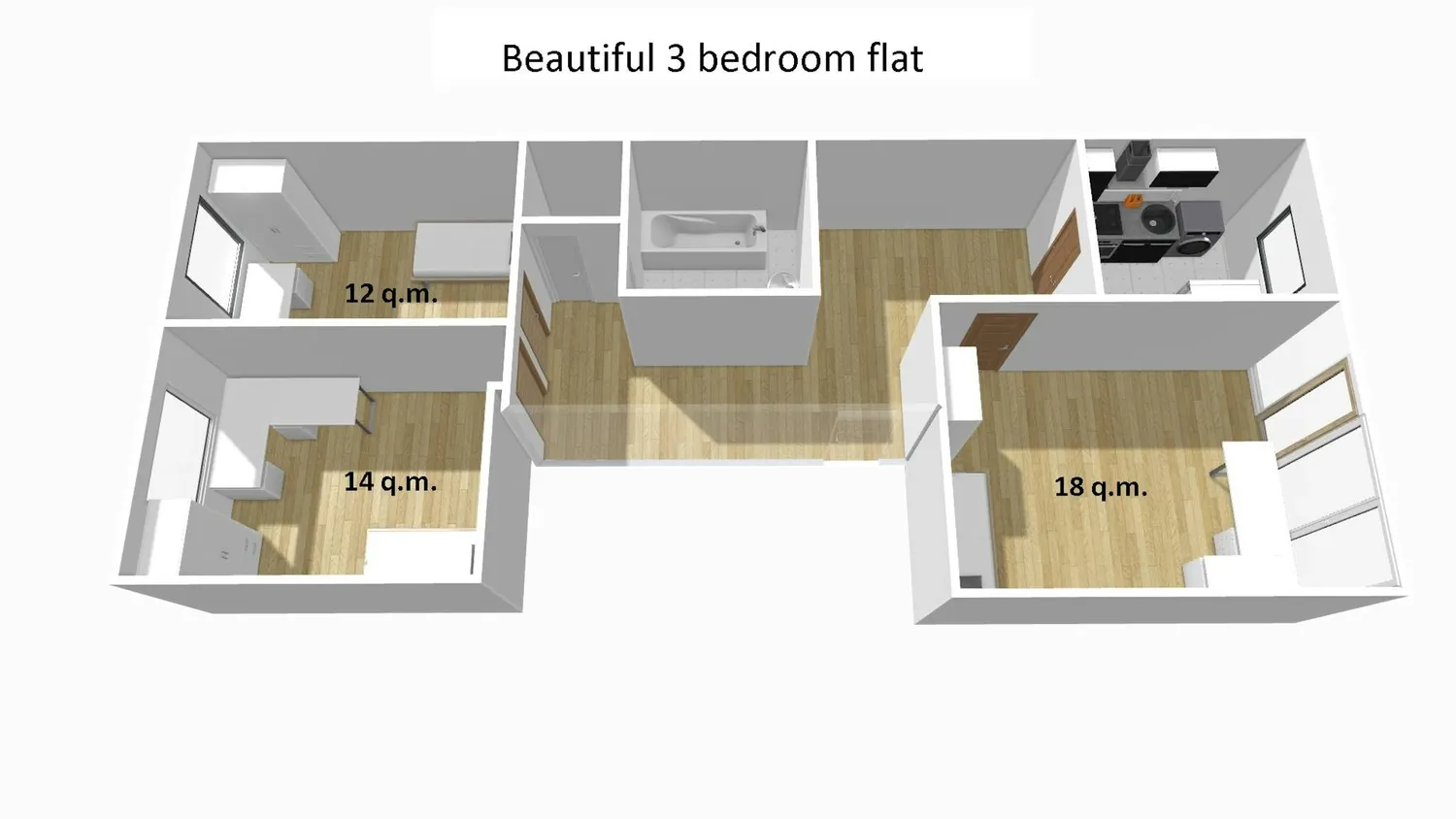 WG-Zimmer mit 12 m² in Hamburg – Bild 6