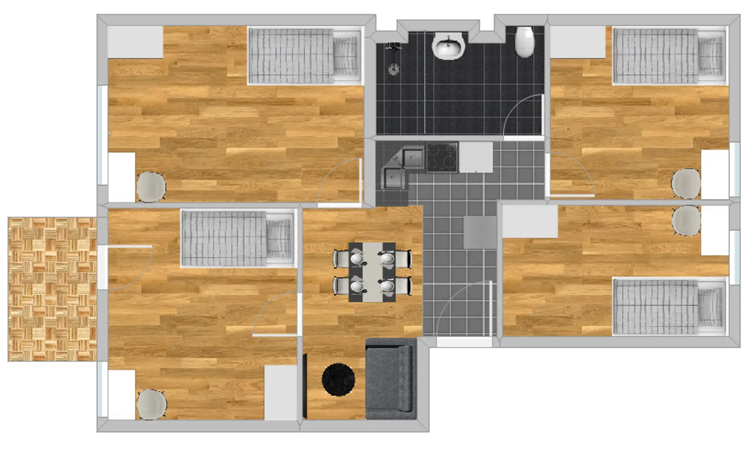 WG-Zimmer mit 10 m² in München – Bild 4