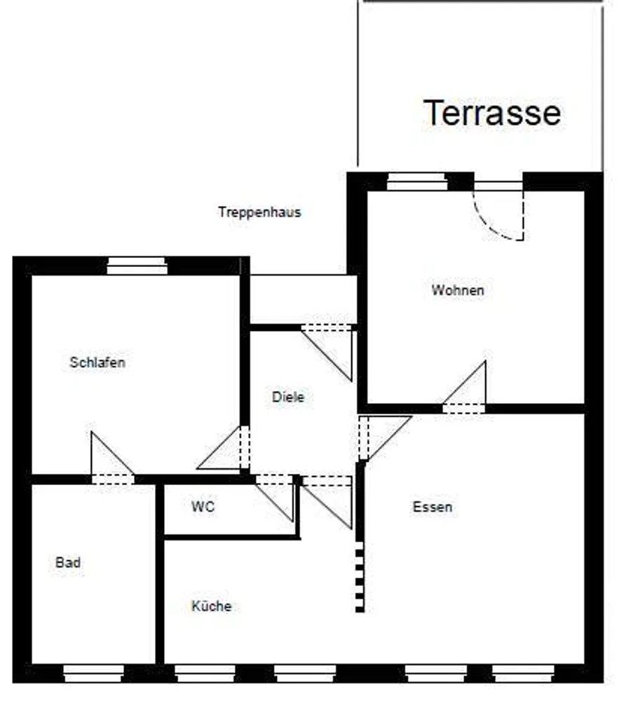 3 Zimmer Wohnung mit 84 m² in Dortmund – Bild 2