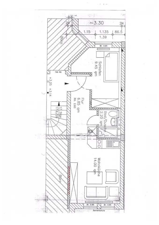 2 Zimmer Wohnung mit 33 m² in Schmalkalden – Bild 5