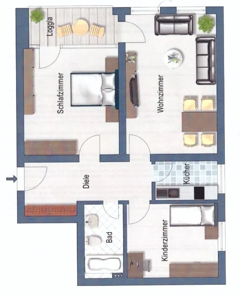 3 room apartment with 74 m² in Bonn – Photo 3
