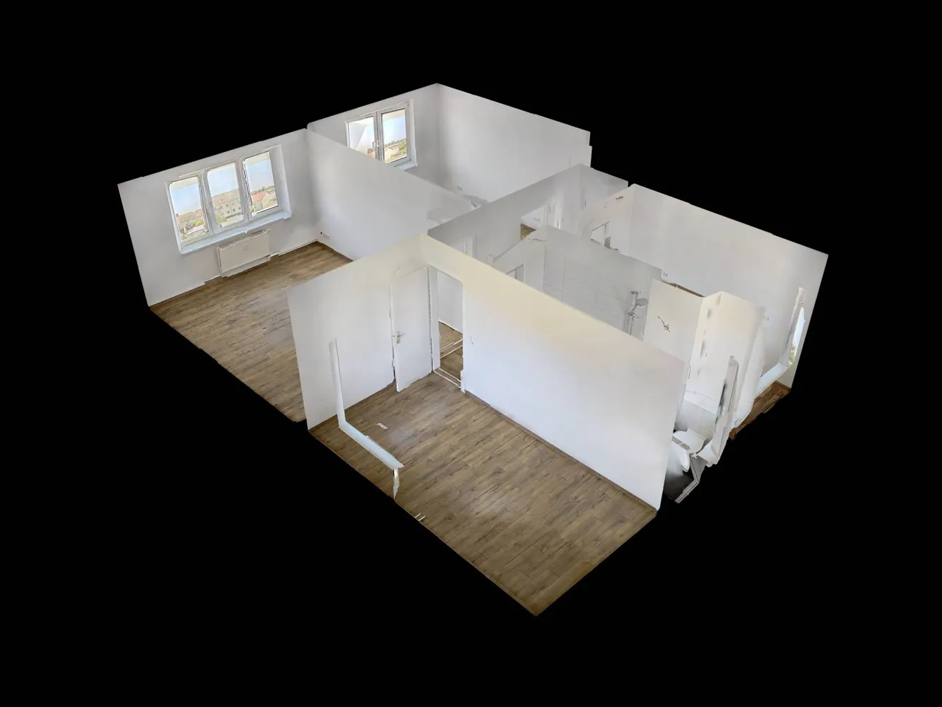 3 Zimmer Wohnung mit 59 m² in Wittenberg – Bild 12