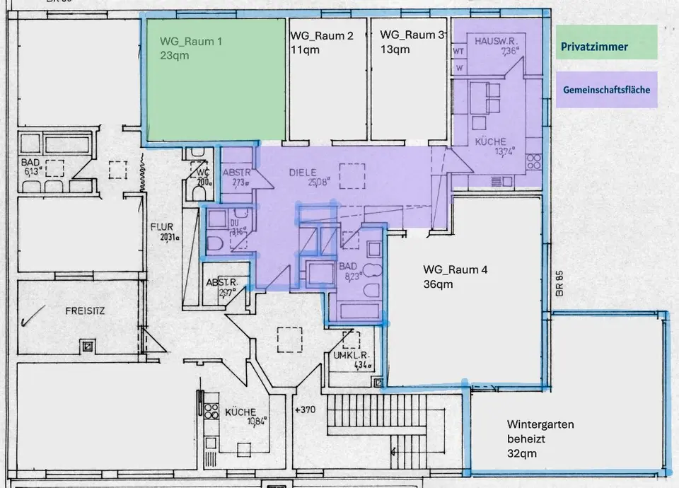 WG-Zimmer mit 23 m² in Erlangen – Bild 10