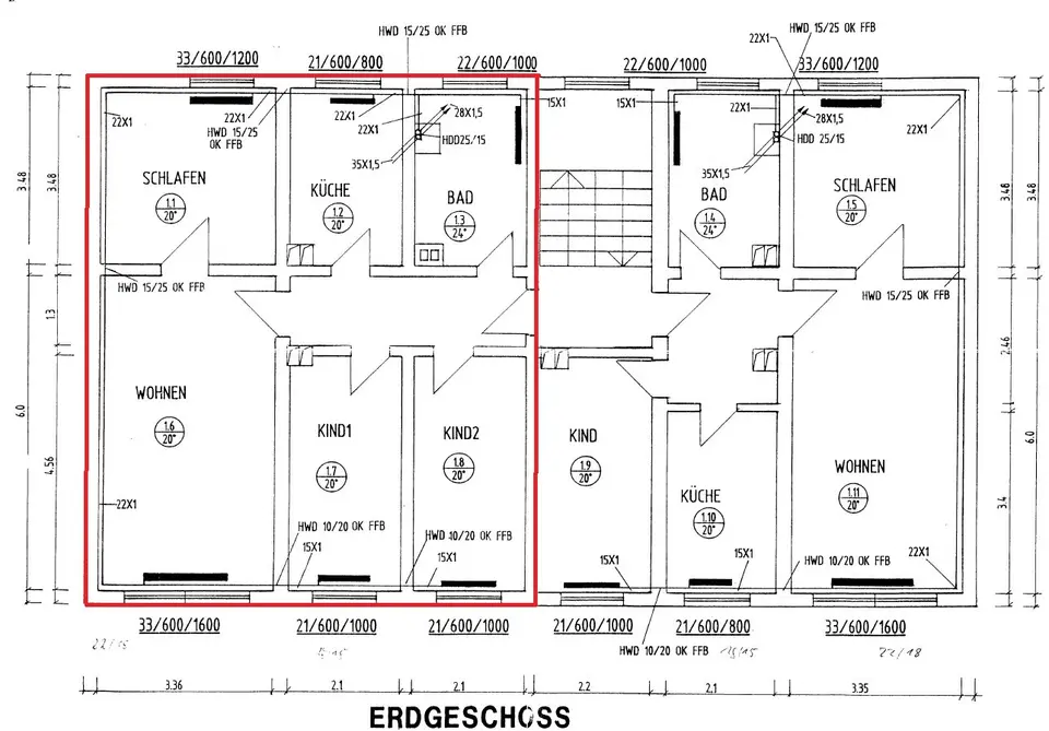 4 Zimmer Wohnung mit 71 m² in Grimma – Bild 5