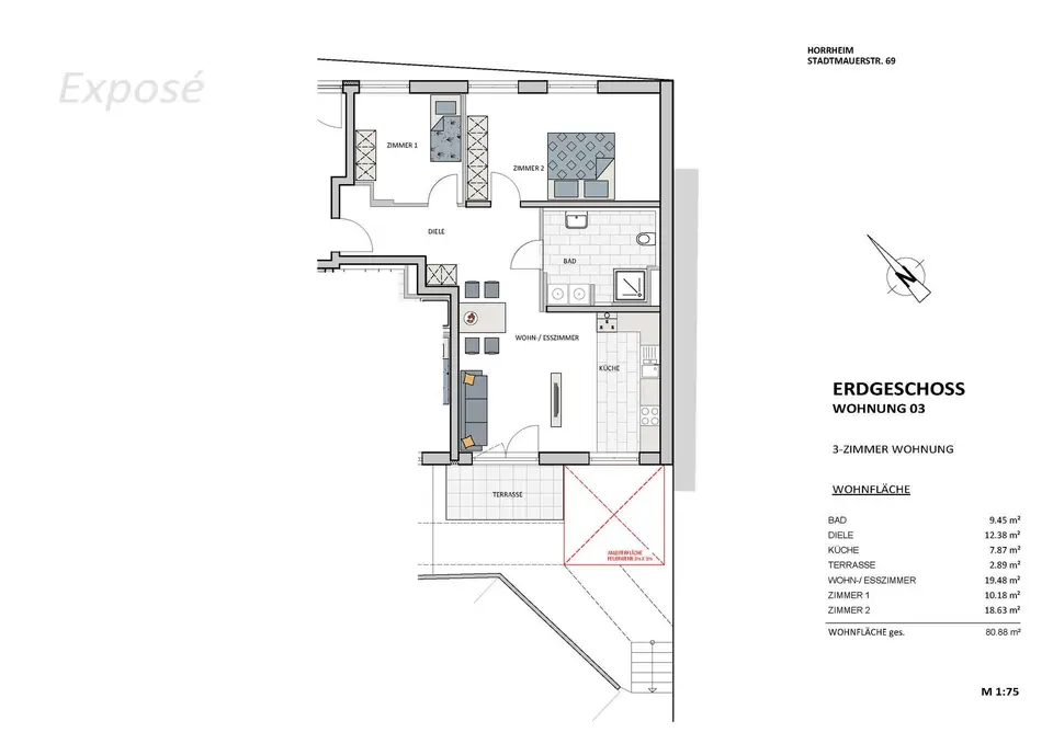3 Zimmer Wohnung mit 81 m² in Vaihingen an der Enz – Bild 10