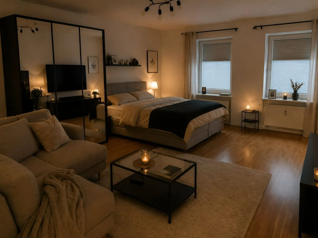 1 room apartment with 48 m² in Magdeburg – Photo 1