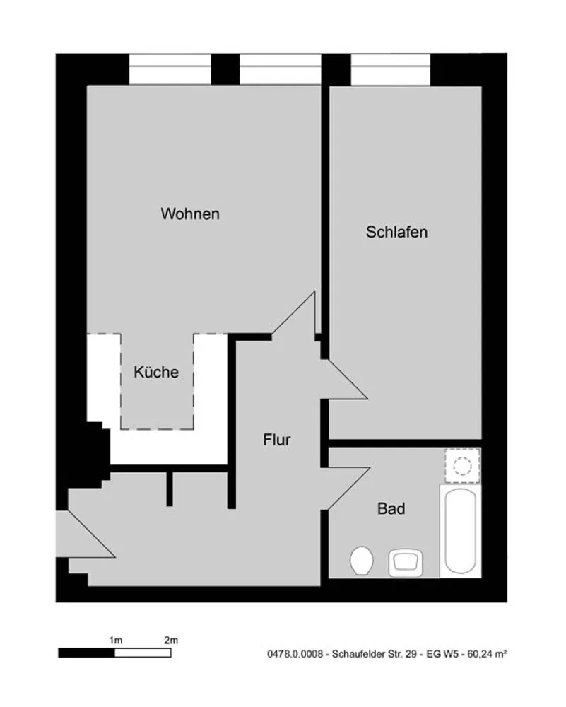 2 Zimmer Wohnung mit 60 m² in Hannover – Bild 7