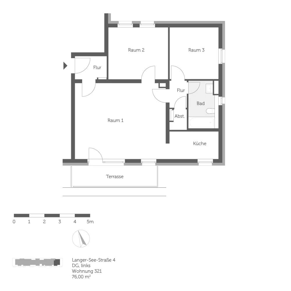 3 Zimmer Wohnung mit 76 m² in Berlin – Bild 8