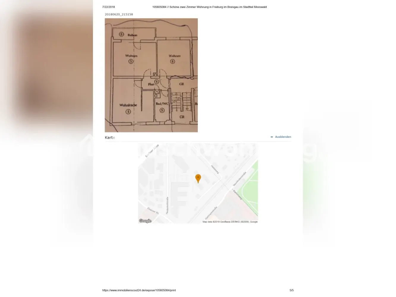 2 Zimmer Wohnung mit 65 m² in Freiburg im Breisgau – Bild 4