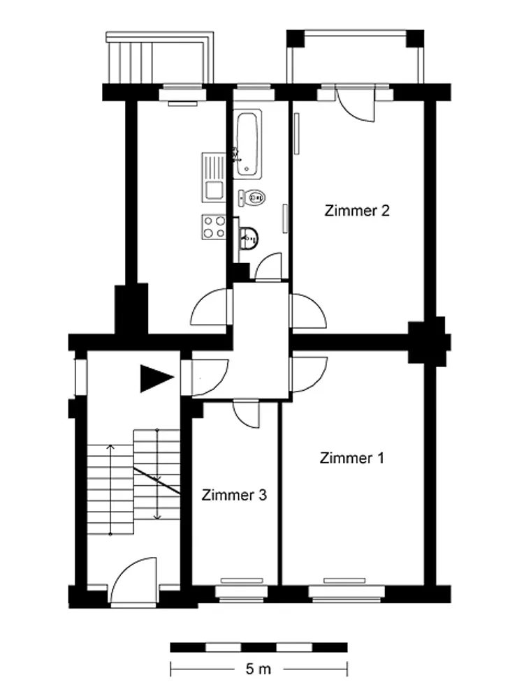 3 Zimmer Wohnung mit 71 m² in Berlin – Bild 4