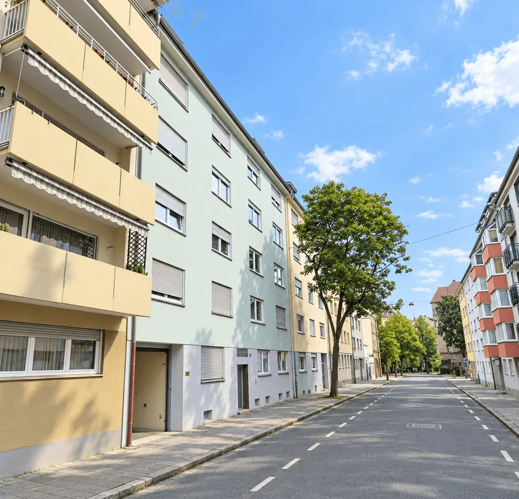 1 room apartment with 50 m² in Nuremberg – Photo 1