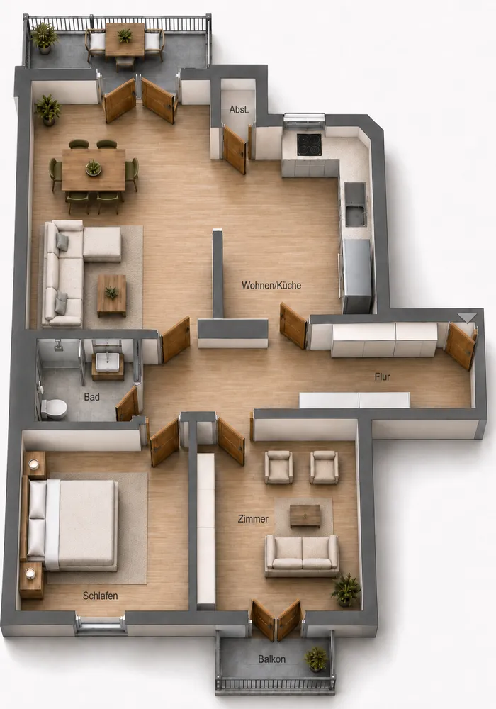 3 Zimmer Wohnung mit 101 m² in Kiel – Bild 7