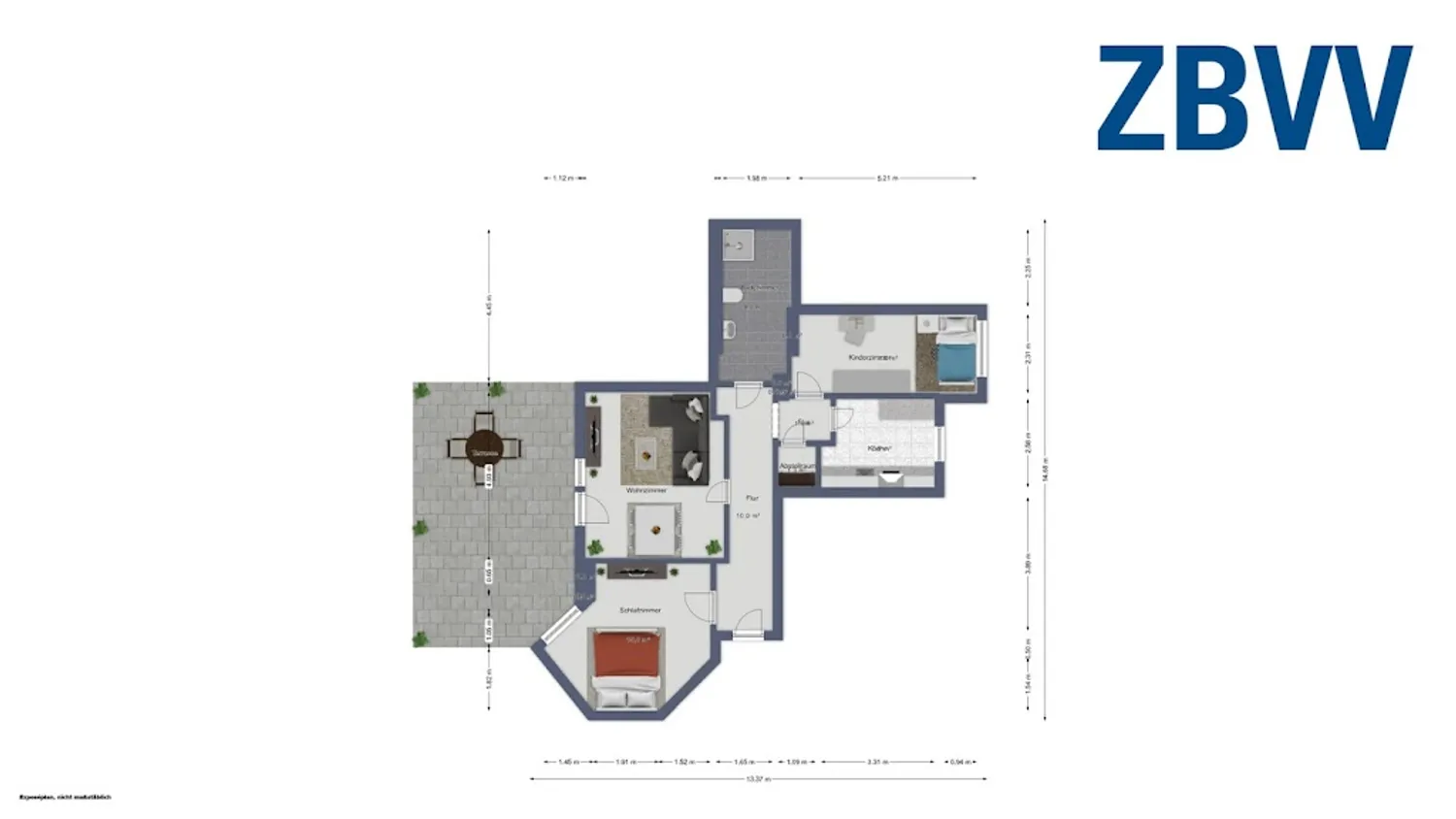 3 room apartment with 83 m² in Magdeburg – Photo 3