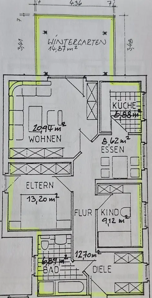 5 Zimmer Wohnung mit 122 m² in Wolfsburg – Bild 10