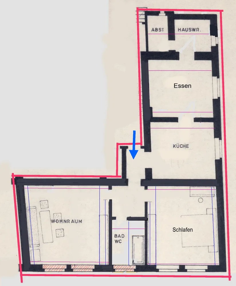 3 Zimmer Wohnung mit 95 m² in Bochum – Bild 1