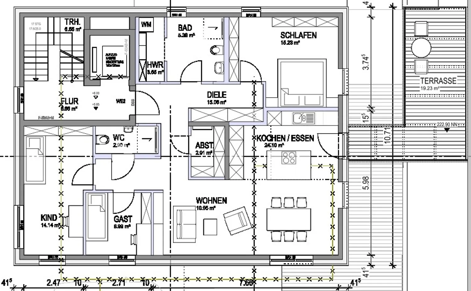 4 Zimmer Wohnung mit 111 m² in Saarbrücken – Bild 9