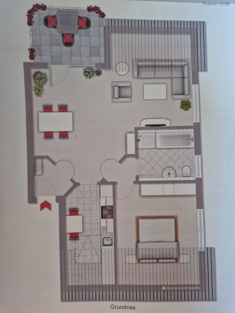 3 Zimmer Wohnung mit 56 m² in Duisburg – Bild 10