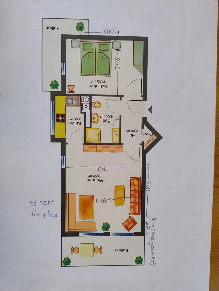3 Zimmer Wohnung mit 46 m² in Garmisch-Partenkirchen – Bild 9