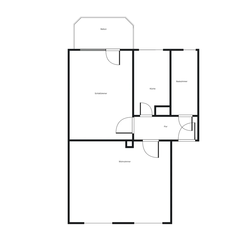 2 Zimmer Wohnung mit 53 m² in Braunschweig – Bild 7