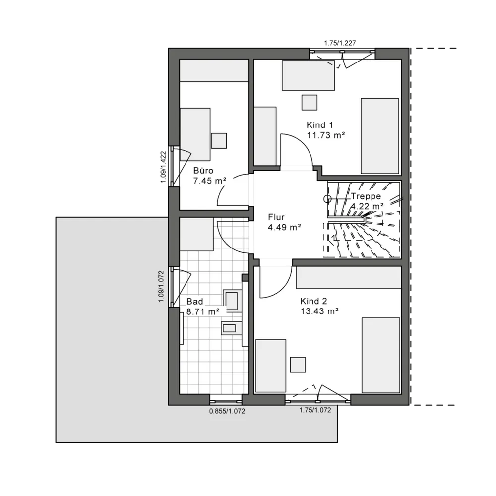 4 Zimmer Haus mit 100 m² in Aachen – Bild 3