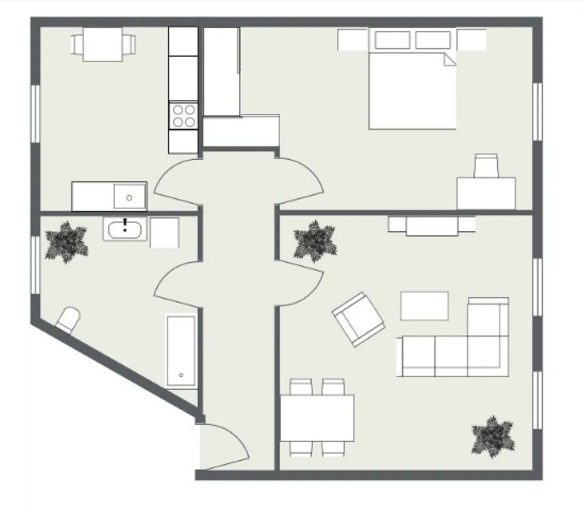 2 Zimmer Wohnung mit 70 m² in Halle (Saale) – Bild 9