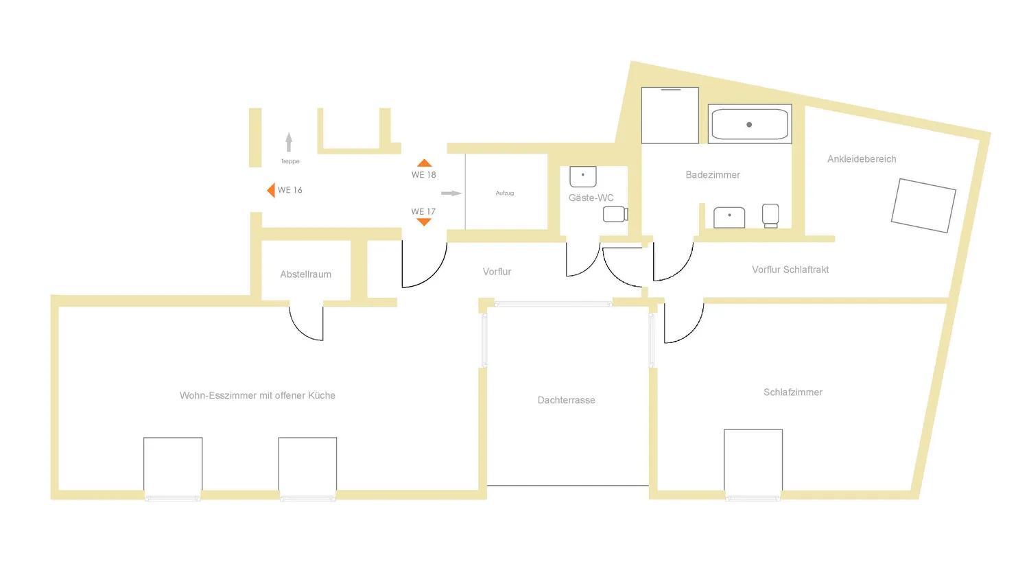 2 room apartment with 91 m² in Bochum – Photo 3