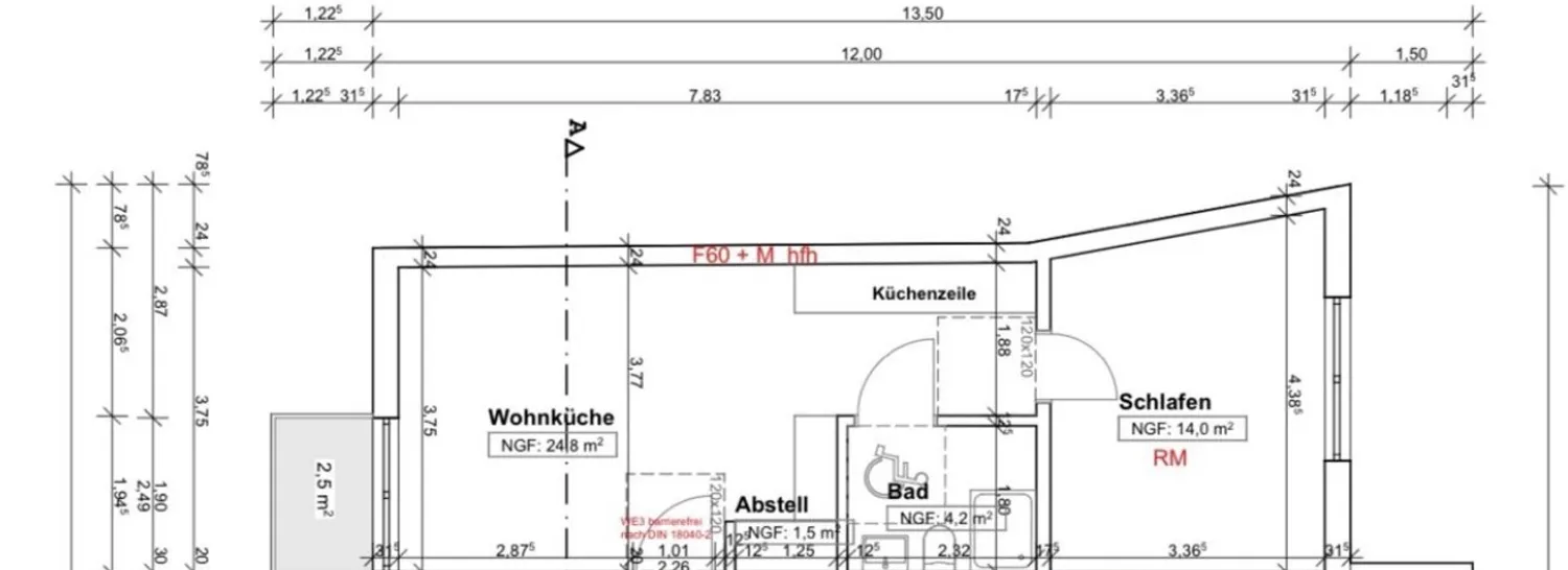 2 room apartment with 44 m² in Cologne – Photo 2