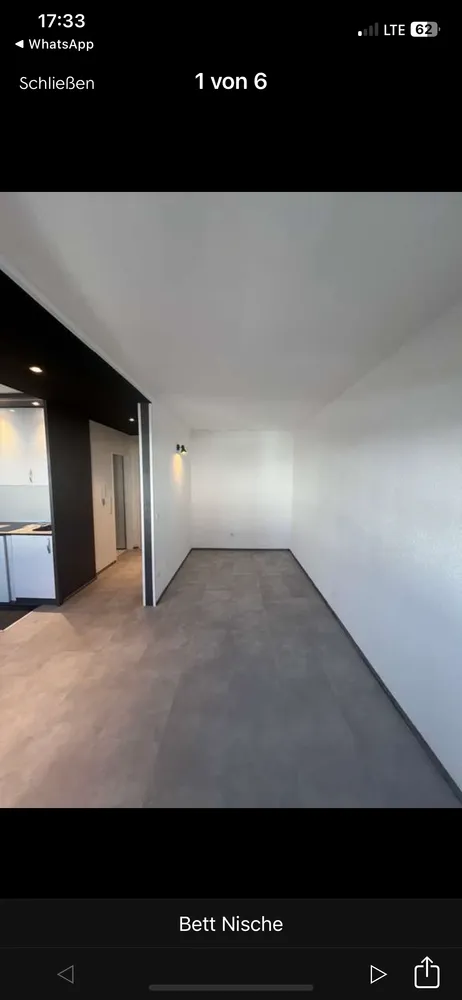 1 Zimmer Wohnung mit 32 m² in Ludwigshafen am Rhein – Bild 1