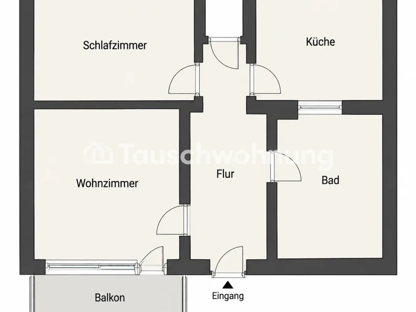 2 room apartment with 57 m² in Düsseldorf – Photo 2