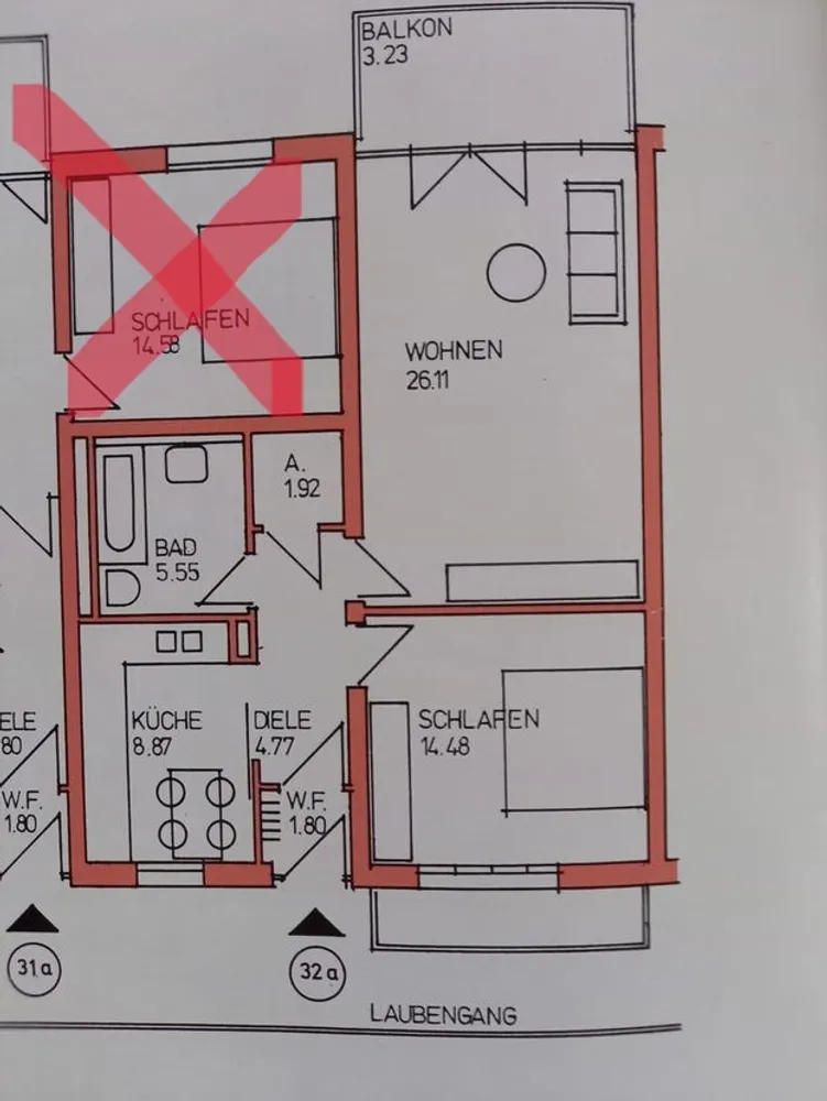 2 Zimmer Wohnung mit 65 m² in Nördlingen – Bild 10