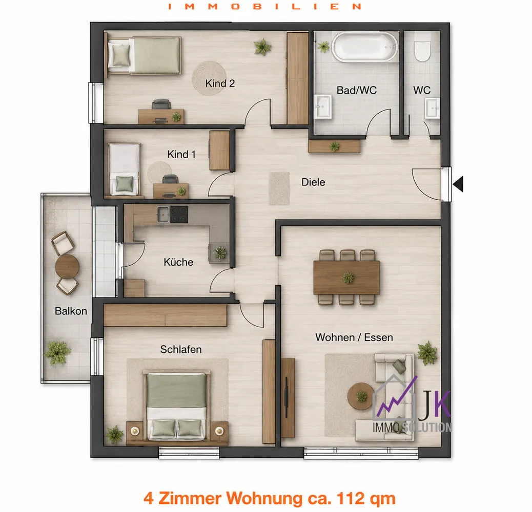 4 Zimmer Wohnung mit 112 m² in Pforzheim – Bild 9