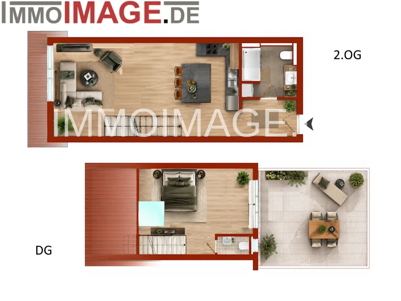 2 Zimmer Wohnung mit 80 m² in Darmstadt – Bild 7