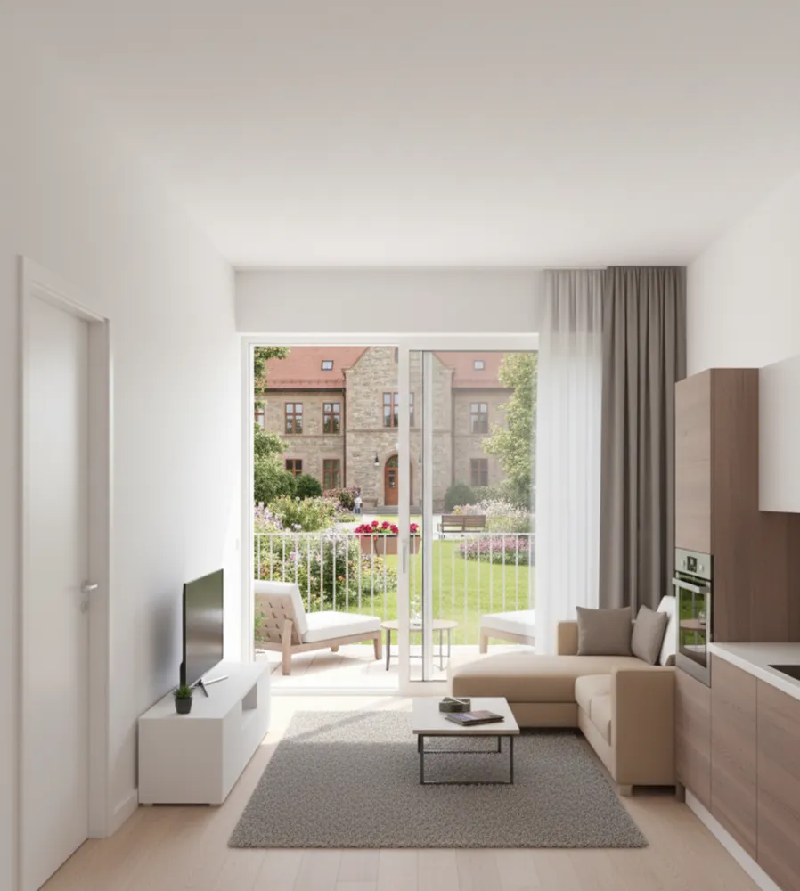 2 Zimmer Wohnung mit 51 m² in Hildesheim – Bild 1