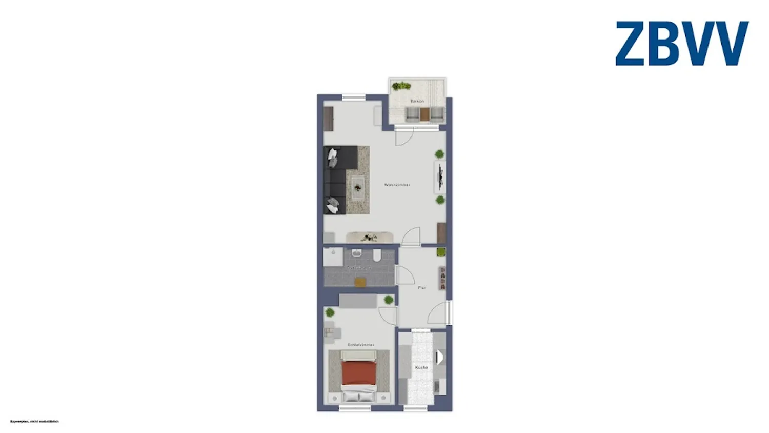2 Zimmer Wohnung mit 60 m² in Düsseldorf – Bild 10