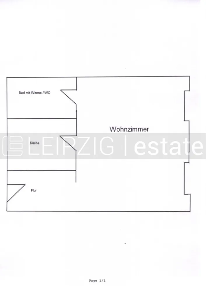 1 Zimmer Wohnung mit 35 m² in Leipzig – Bild 8