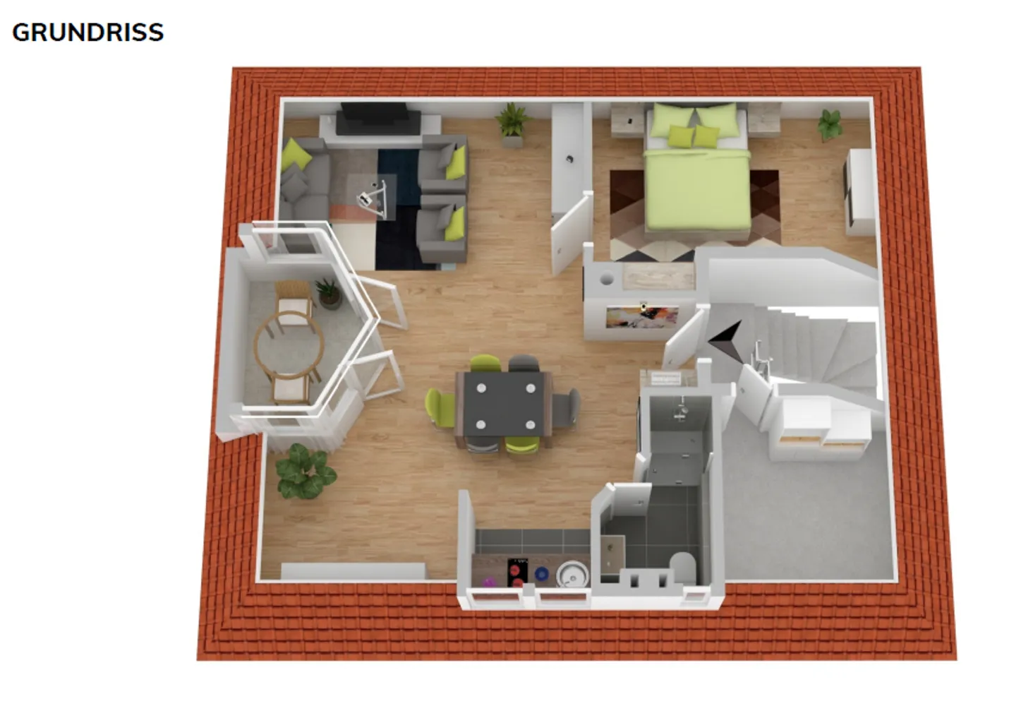 3 Zimmer Wohnung mit 43 m² in Stuttgart – Bild 4