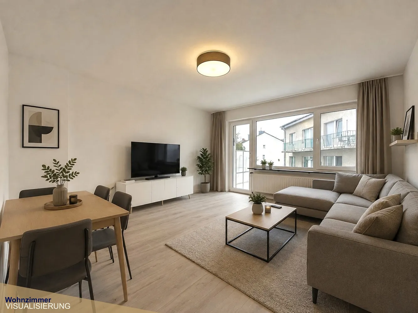 2 Zimmer Wohnung mit 55 m² in Krefeld – Bild 1
