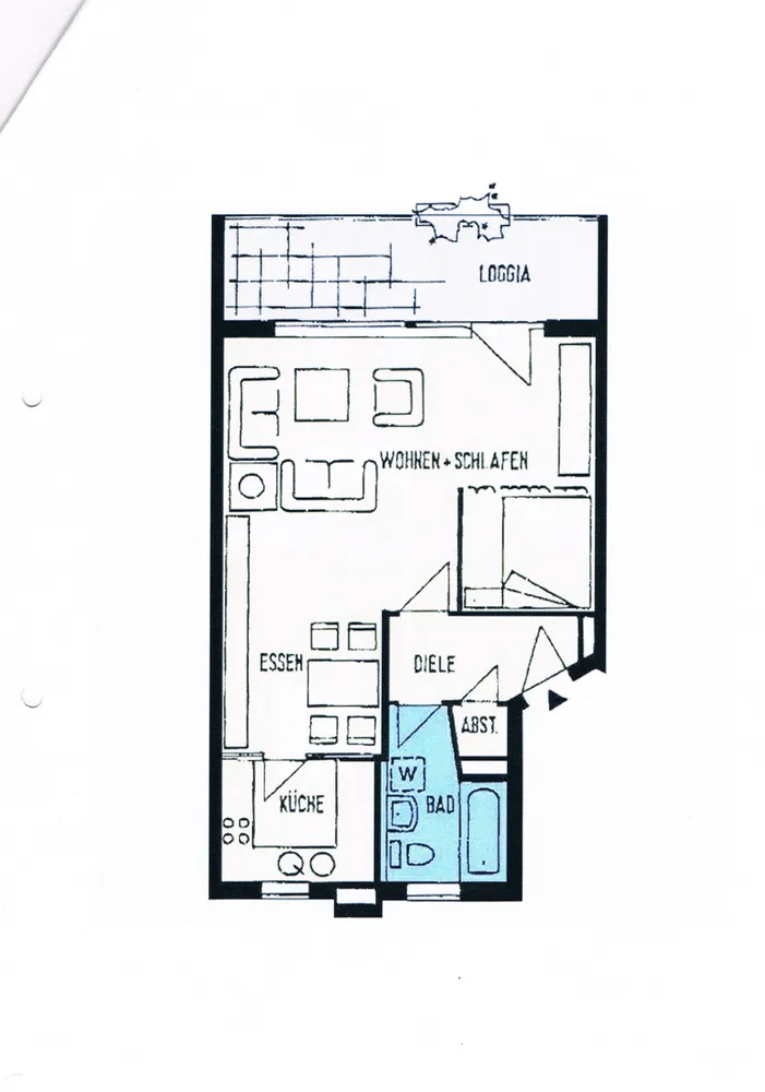 2 Zimmer Wohnung mit 57 m² in Freiburg im Breisgau – Bild 2