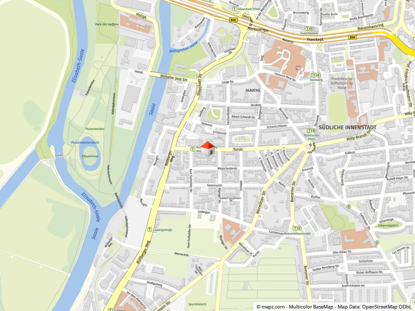 2 Zimmer Wohnung mit 53 m² in Halle (Saale) – Bild 10