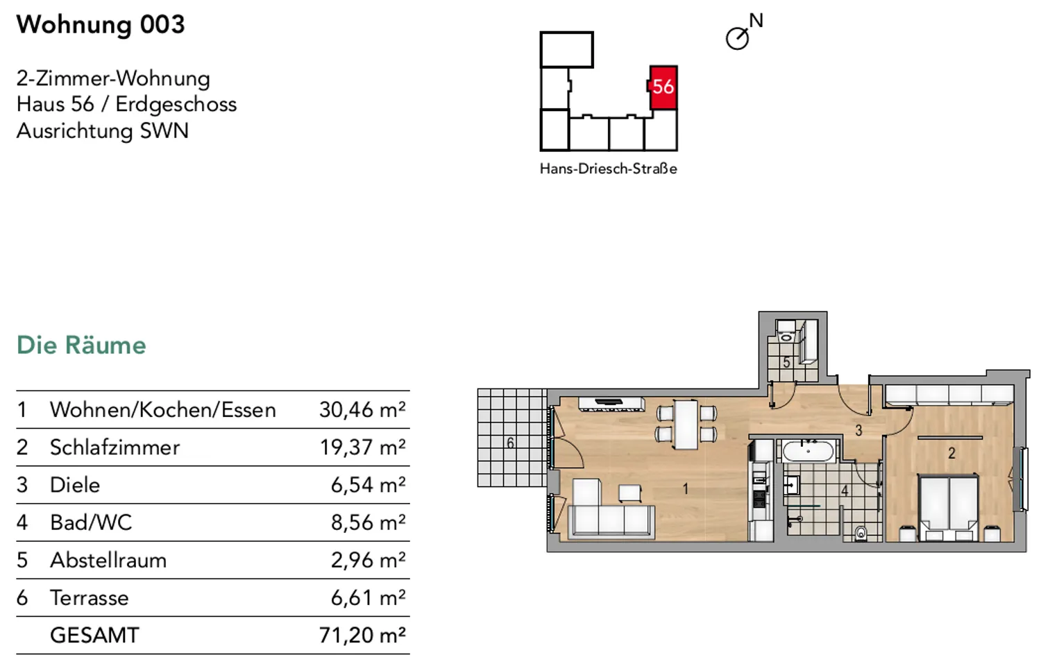 2 Zimmer Wohnung mit 71 m² in Leipzig – Bild 10